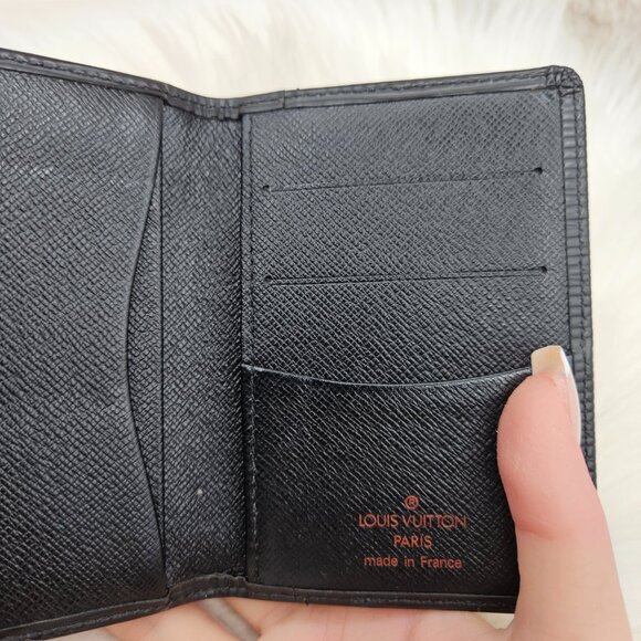 Louis Vuitton  Epi Black Pocket Organizer Wallet - Picture 9 of 17